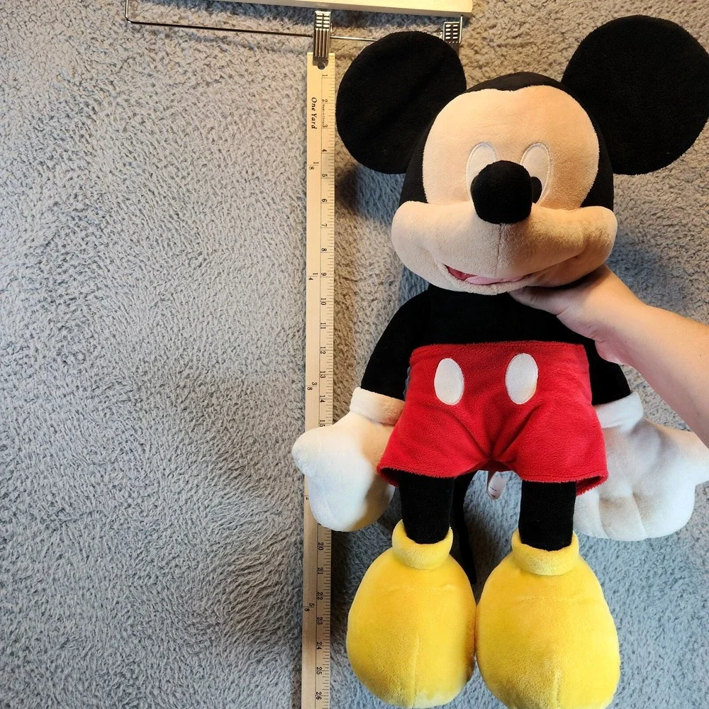 Disney Mickey Mouse Clubhouse Yellow Tennis Shoes Floppy Plush‎ Toy for Kids